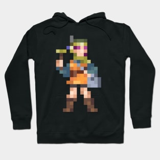 Lucca low-res pixelart Hoodie